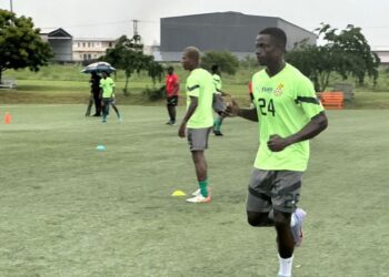 FC Basel midfielder Emmanuel Essiam joins Black Meteors camp ahead of U-23 AFCON tournament