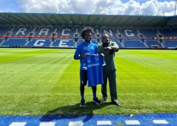 Belgian side KRC Genk  unveils Ghanaian forward Christopher Baah Bonsu