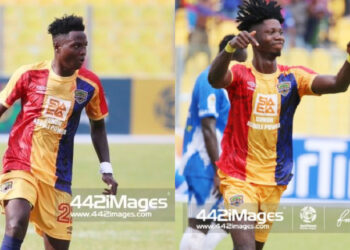 “Go and make me proud” – Samuel Inkoom bids farewell to departed Hearts of Oak defender Konadu Yiadom
