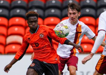 Ghanaian youngster Matthew Anim Cudjoe shines in Dundee United’s last pre-season game against Motherwell