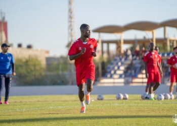 Ghanaian midfielder Richard Boadu intensifies training with Al Ahly ahead of Enyimba Clash