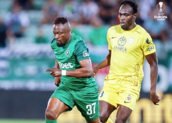 Ghanaian forward Bernard Tekpetey hits brace as Ludogorets whip Astana in Europa League qualifier