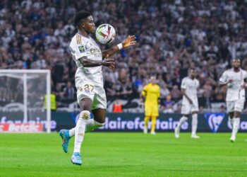Ghanaian winger Ernest Nuamah disappointed after his Lyon debut defeat to PSG