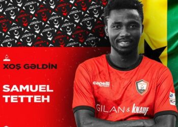 Ghanaian striker Samuel Tetteh joins Azerbaijani topflight side Gabala SC on a two-year deal
