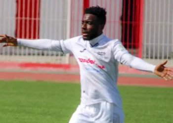 Video: Watch Ghanaian forward Maxwell Baakoh’s excellent assist in USM Kenchela’s win