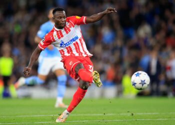 Ghanaian forward Osman Bukari delighted with his Man-Of-The-Match display against Young Boys for Crvena Zvezda