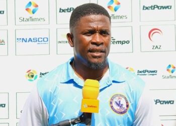 ‘Struggling’ Berekum Chelsea coach Christopher Ennin worried about club’s poor start to the season
