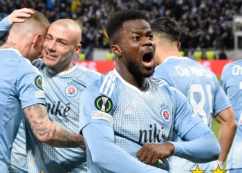 Ghanaian forward Malik Abubakari scores in Slovakia Cup for Slovan Bratislava