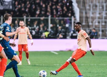 Ghanaian midfielder Salis Abdul Samed shines for RC Lens against PSV