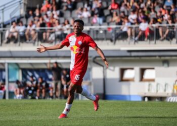 Lawrence Agyekum ‘SENT OFF’ in Liefering’s 2-0 defeat to First Vienna FC