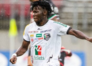 Ghanaian forward Augustine Boakye picks MVP award in Wolfsberger AC narrow win over LASK