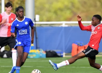 English-born Ghanaian youngster Kirsten Otchere scores in Leicester City U18 League Cup win over Stoke City U18