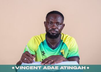 OFFICIAL: Vincent Atinga completes move to Bibiani Gold Stars