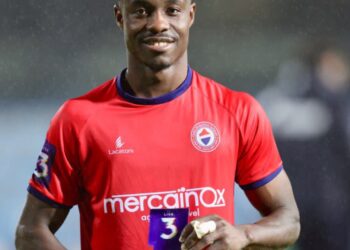 Ghanaian forward Eric Ayiah named Man-Of-The-Match in CD Trofense win over Felgueiras