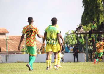 MATCH REPORT: Nsoatreman pick hard-fought victory over Gold Stars at Dun’s Park