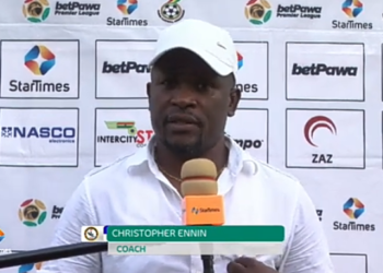 “The referee did not make the game the way it was supposed to go”, Christopher Ennin