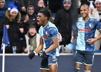 Ghanaian forward Emmanuel Afriyie Sabbi scores twice for Le Havre AC in win over Nice