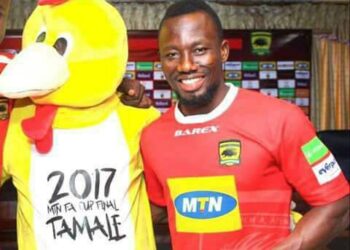 Saddick Adams and Opoku Nti the only Kotoko Players to score a hattrick against Accra Hearts of Oak