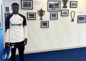Accra Lions’ highly-rated left-back David Oduro is undergoing trials at Chelsea