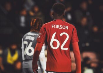 Ghanaian young forward Omari Forson makes first team debut for Manchester United against Wigan