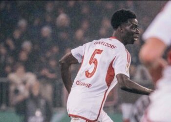 Ghanaian youngster Joshua Quarshie dazzles against ST. Pauli for Fortuna Düsseldorf in Germany