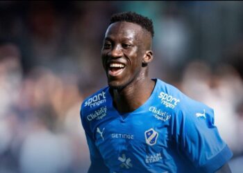 Ghana forward Naeem Mohammed shines, bags brace as Halmstads BK triumphs iver Helsingborg in thrilling encounter