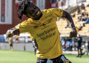 Swedish top-flight side Elfsborg IF manager Jimmy Thelin ‘SALIVATES’ over Michael Baidoo’s role