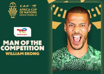 2023 AFCON: William Ekong-Nigeria’s captain wins Player-Of-The-Tournament award