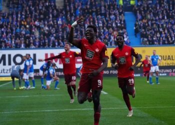 In-form Ghanaian attacker Ragnar Ache bags brace as Kaiserslautern beat VfL Osnabruck in five-goal thriller