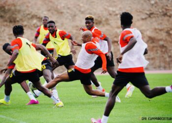 Ghana hold final training with full house ahead Nigeria friendly on Friday