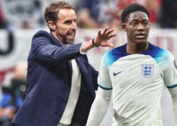 Gareth Southgate lauds rising star Kobbie Mainoo after impressive England debut