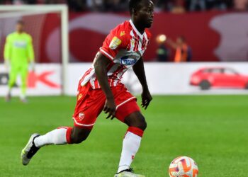 Ghana forward Osman Bukari provides assist for Red Star Belgrade in their big win against Zeleznicar Pancevo