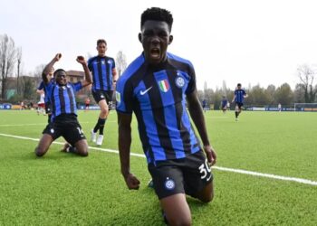 Ghanaian youngster Enoch Owusu on target for Inter Milan Primavera