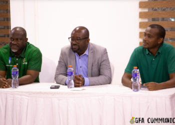 President Kurt Okraku hold meeting with WAFU officials, LOC ahead of U17 tournament