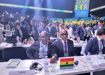 GFA Vice-President Mark Addo, General Secretary Prosper Harrison Addo attend 74th FIFA Congress in Bangkok, Thailand