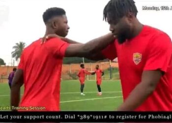 Konadu Yiadom returns to Hearts of Oak training after unsuccessful loan spell in Ukraine