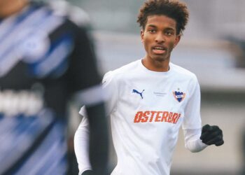 Ghanaian winger Osman Addo scores in Boldklubben af 1893 victory over Roskilde