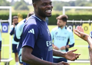 Thomas Partey named in Arsenal squad for pre-season tour to USA