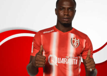 Albanian club KF Skënderbeu confirm signing of Ghanaian striker Bismark Charles