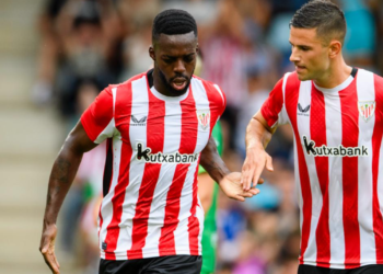VIDEO: Inaki Williams scores in Athletic Bilbao’s preseason friendly win over Racing Santander