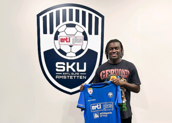 Austrian side SKU Amstetten finalizes signing of Ghanaian forward Charles-Jesaja Herrmann