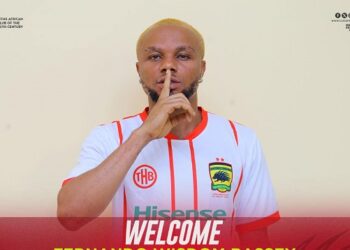 Nigerian forward Fernando Wisdom Bassey expresses excitement after joining Asante Kotoko