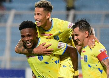 Ghanaian striker Kwame Peprah bags hat-trick in Kerala Blasters’ thrashing of Mumbai City