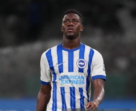 TOKYO, JAPAN - JULY 28: Danny Welbeck of Brighton looks on during the pre-season friendly match between Tokyo Verdy and Brighton & Hove Albion at National Stadium on July 28, 2024 in Tokyo, Japan. (Photo by Etsuo Hara/Getty Images)