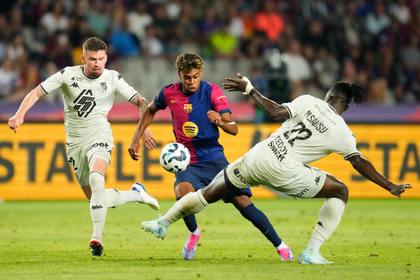 Ghanaian defender Mohammed Salisu delights in Monaco’s emphatic pre-season win over Barcelona