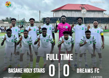 Ghana Premier League: Holy Stars draw against Dreams