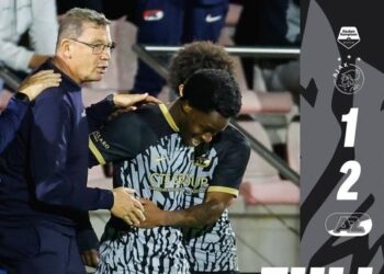 Ghanaian youngster Jayden Addai scores brace as Jong AZ defeat ten-man Jong Ajax in derby thriller