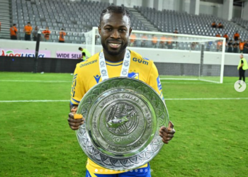 “Great feelings”- Ghana winger Kingsley Sarfo reacts after winning Cypriot Super Cup title with APOEL Nicosia
