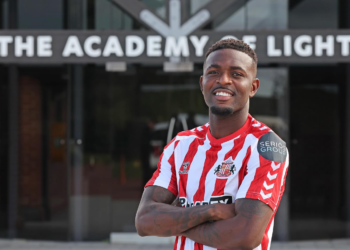 PHOTOS: Sunderland unveils Ghanaian midfielder Salis Abdul Samed on season-long loan