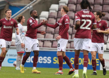 VIDEO: Ghana winger Tariqe Fosu scores again as Northampton Town thrash Crawley Town